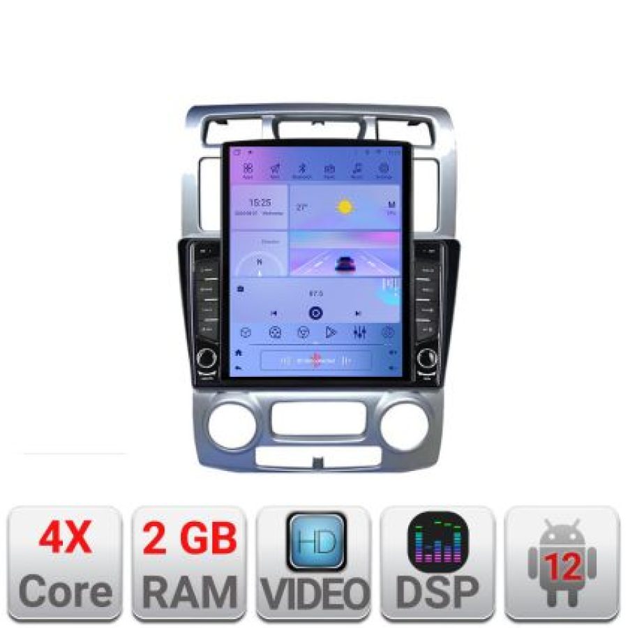 Navigatie Kia Sportage 2005-2007 K-0023 ecran tip TESLA 9.7" cu Android Radio Bluetooth Internet GPS WIFI 2+32 DSP Qua - imagine 5