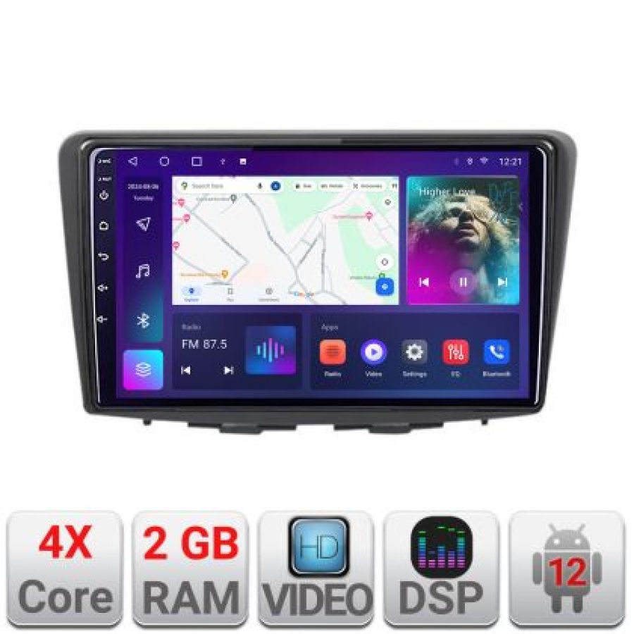 Navigatie Suzuki Baleno A-baleno  2+32 GB Android Waze USB Navigatie Internet Youtube Radio - imagine 4