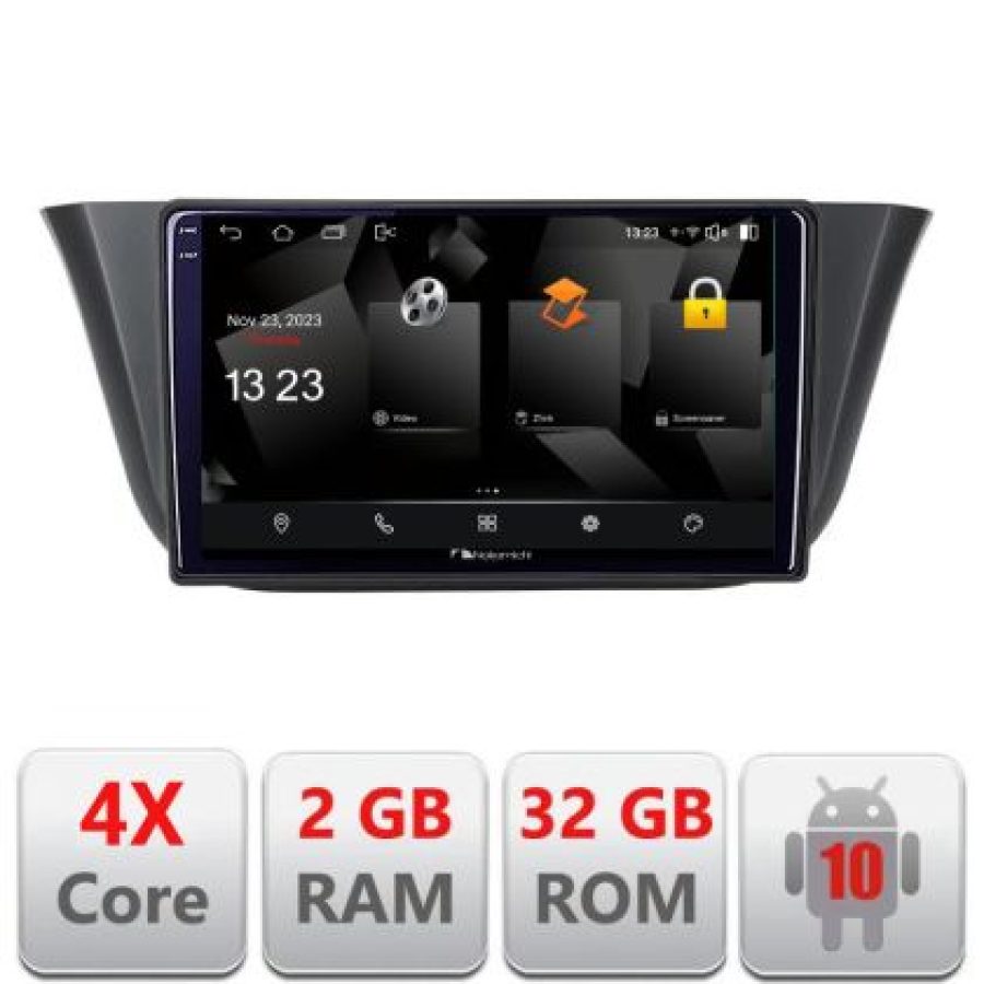 Navigatie Iveco Daily intre anii 2019- Android Ecran 720P Quad Core 2+32 carplay android auto - imagine 3