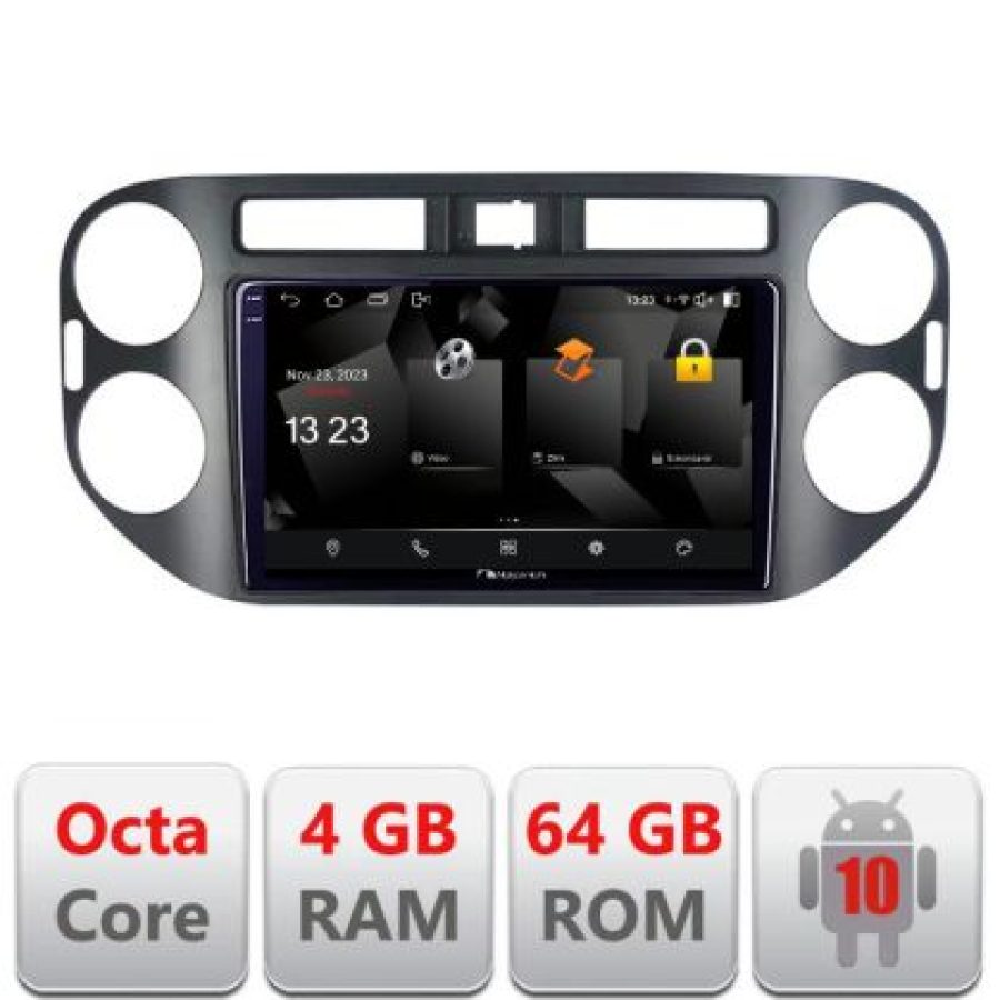Navigatie VW TIGUAN- 2006-2016 5510-489 Android Octa Core 720p 4+64 DSP 360 camera carplay android auto - imagine 3