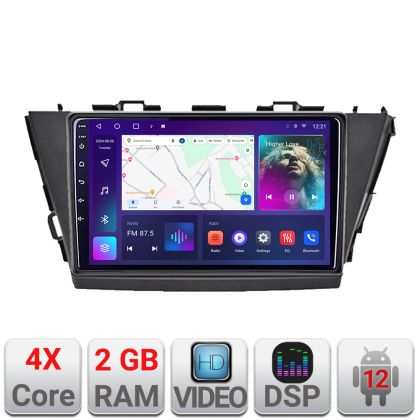 Navigatie Toyota Prius 5 Plus 2012-2020 Android radio gps internet 2+32 kit-prius5-plus+EDT-E209v2 - imagine 4