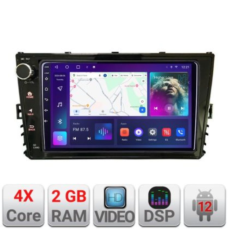 Navigatie VW masini dupa 2018 Android radio gps internet  2+32 kit-vw-universal-2018++EDT-E209v2 - imagine 4