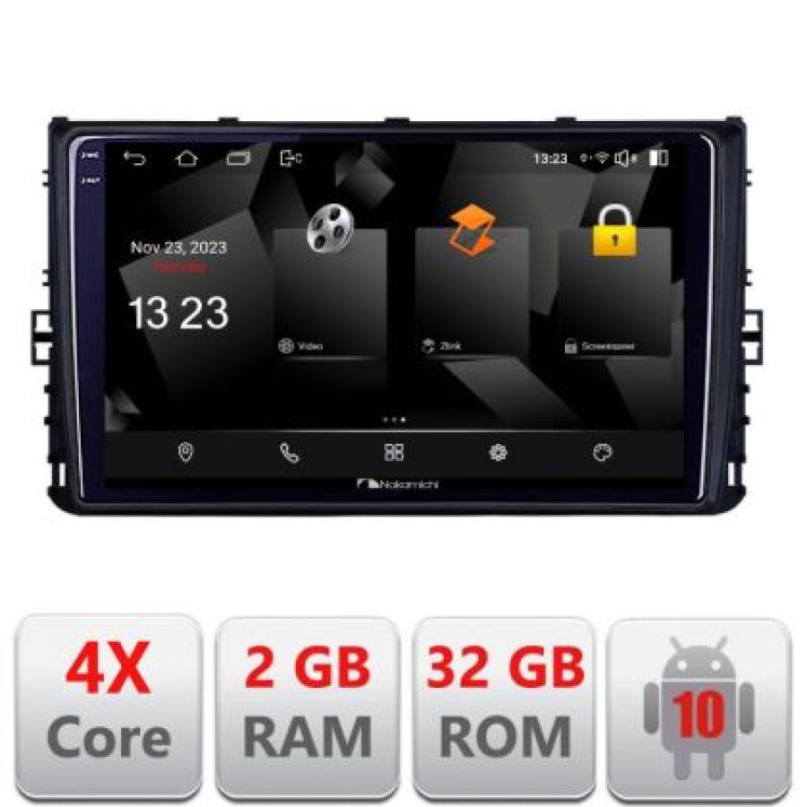 Navigatie grupul VW 5230-933 Android Ecran 720P Quad Core 2+32 carplay android auto - imagine 3