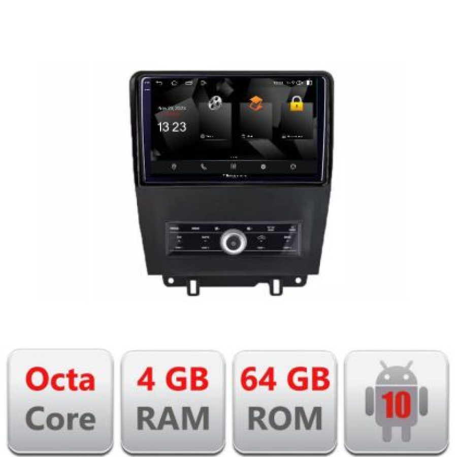 Navigatie Ford Mustang intre anii 2009-2014 Android Octa Core 720p 4+64 DSP 360 camera carplay android auto - imagine 3