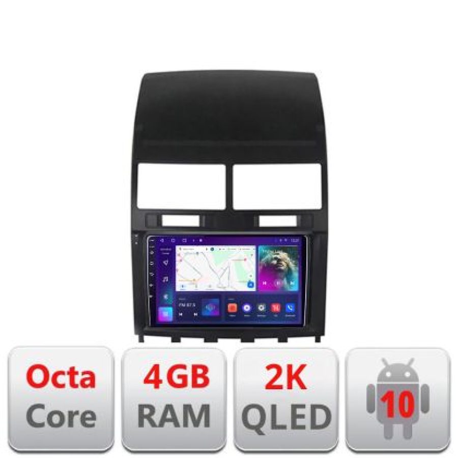 Navigatie VW Touareg 2004-2011 C-042 Android Octa Core Ecran 2K QLED GPS 4G 4+32GB 360 KIT-042+EDT-E409-2K - imagine 4