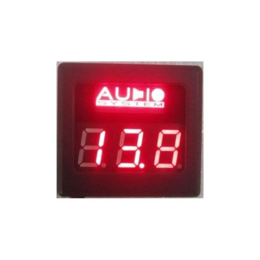 Voltimetru digital cu LED-uri de culoare roșie DVM 12 Audio System - imagine 7