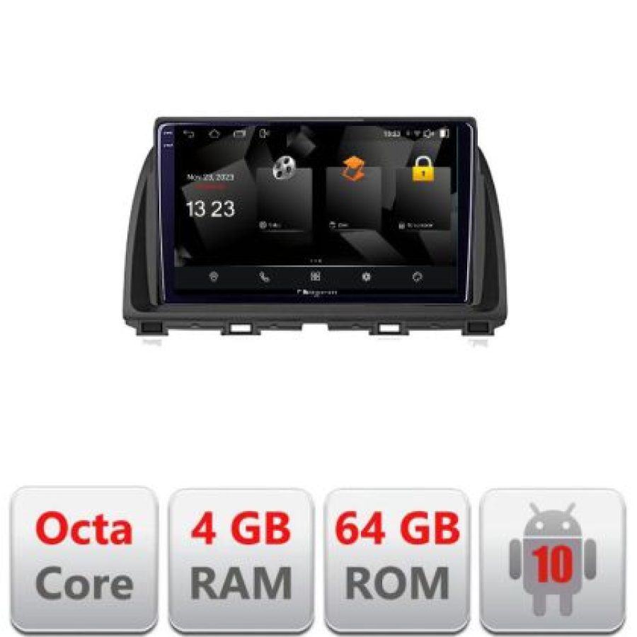 Navigatie Mazda CX-5 2012-2016 5510-212 Android Octa Core 720p 4+64 DSP 360 camera carplay android auto - imagine 3