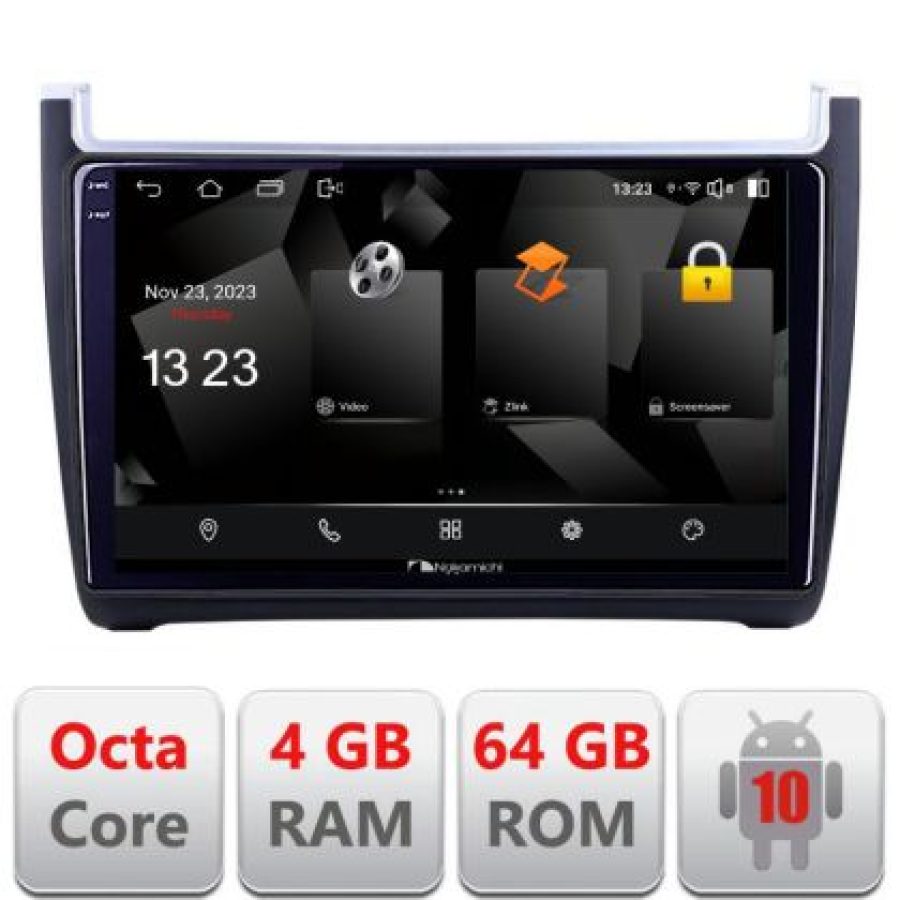 Navigatie VW Polo 2014- 5510-655 Android Octa Core 720p 4+64 DSP 360 camera carplay android auto - imagine 3