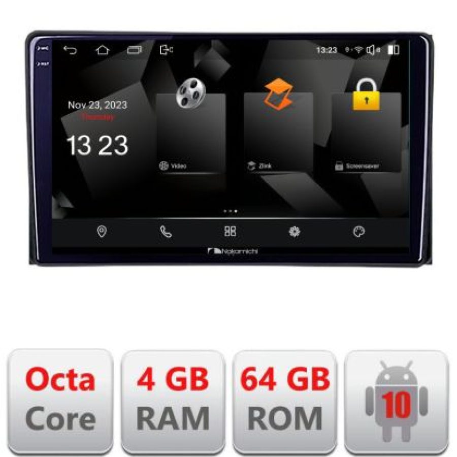 Navigatie Toyota Auris 2007-2013 5510-auris-2013 Android Octa Core 720p 4+64 DSP 360 camera carplay android auto - imagine 3