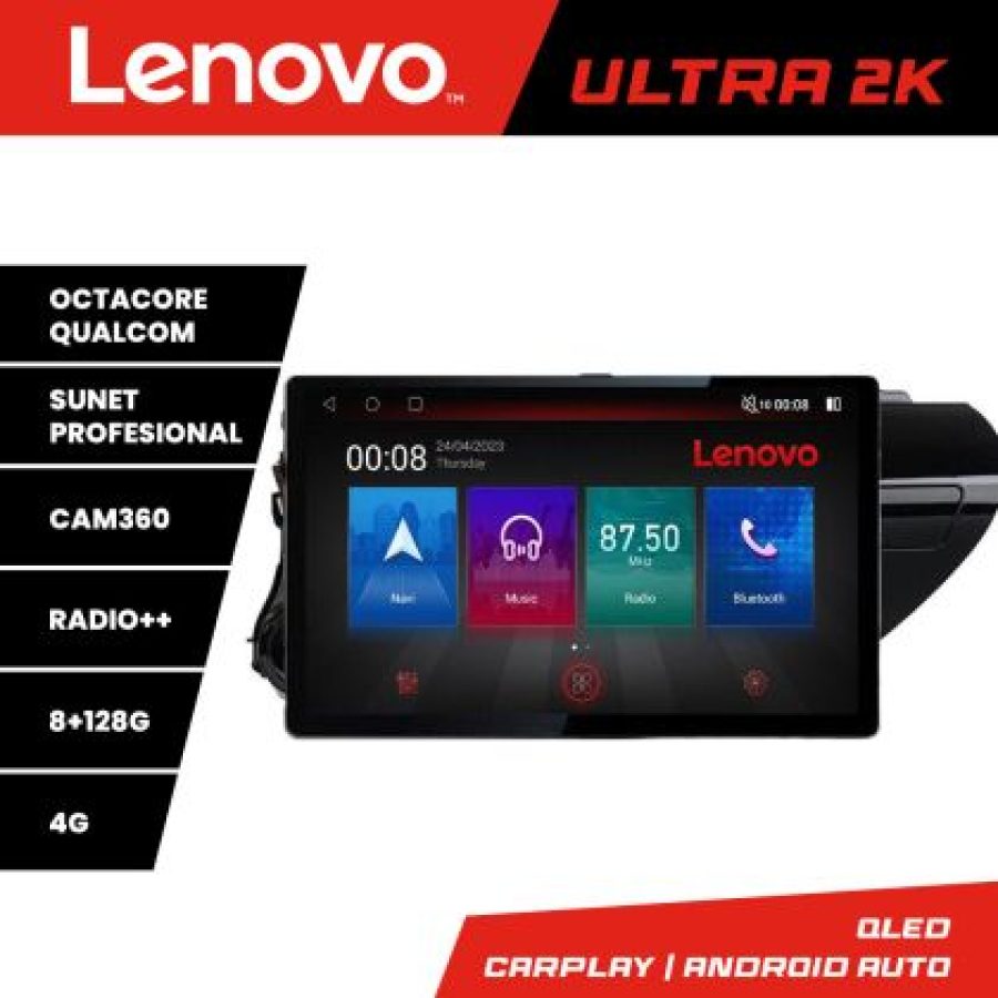 Navigatie Toyota Hilux 2016- N-TY59 ecran 13" 2K 8+128 Android Waze USB Navigatie 4G 360 Toslink Youtube Radio - imagine 4