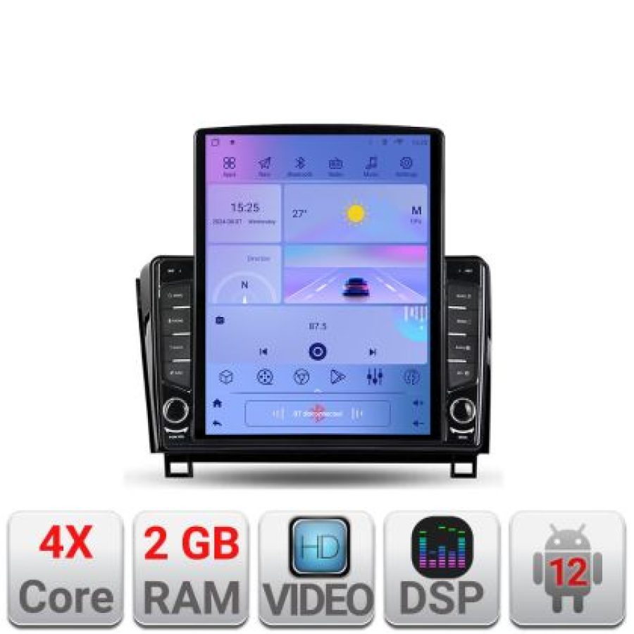 Navigatie Toyota Tundra 2007-2013 ecran tip TESLA 9.7" cu Android Radio Bluetooth Internet GPS WIFI 2+32 DS - imagine 5