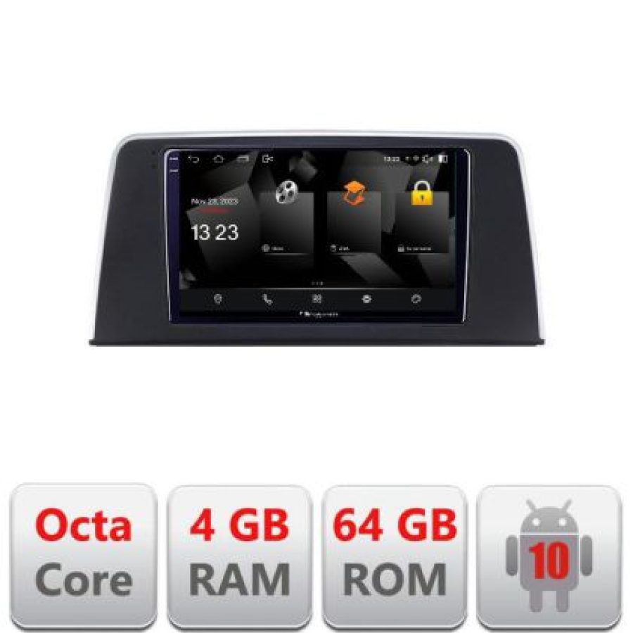 Navigatie BMW Seria 3 F30 2012-2016 Android Octa Core 720p 4+64 DSP 360 camera carplay android auto - imagine 3
