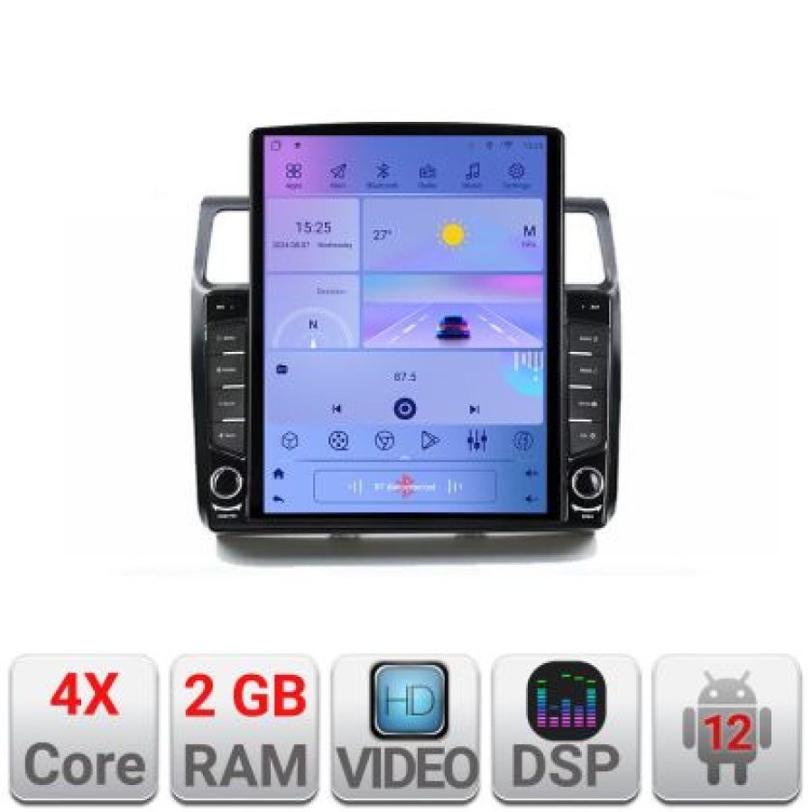 Navigatie SUZUKI SWIFT 2003-2010 K-Swift ecran tip TESLA 9.7" cu Android Radio Bluetooth Internet GPS WIFI 2+32 DSP Qu - imagine 5