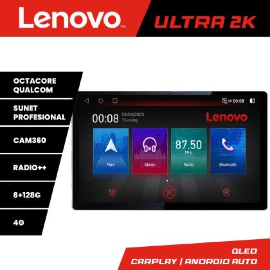 Navigatie Kia Ceed 2007-2009, Ecran 2K QLED 13",Octacore,8Gb RAM,128Gb Hdd,4G,360,DSP,Carplay,Bluetooth - imagine 4