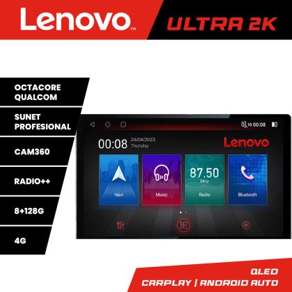 Navigatie Skoda Rapid Seat Toledo 2013+ ecran 13" 2K 8+128 Android Waze USB Navigatie 4G 360 Toslink Youtube Radio KIT-rapid+EDT-E513-PRO - imagine 4