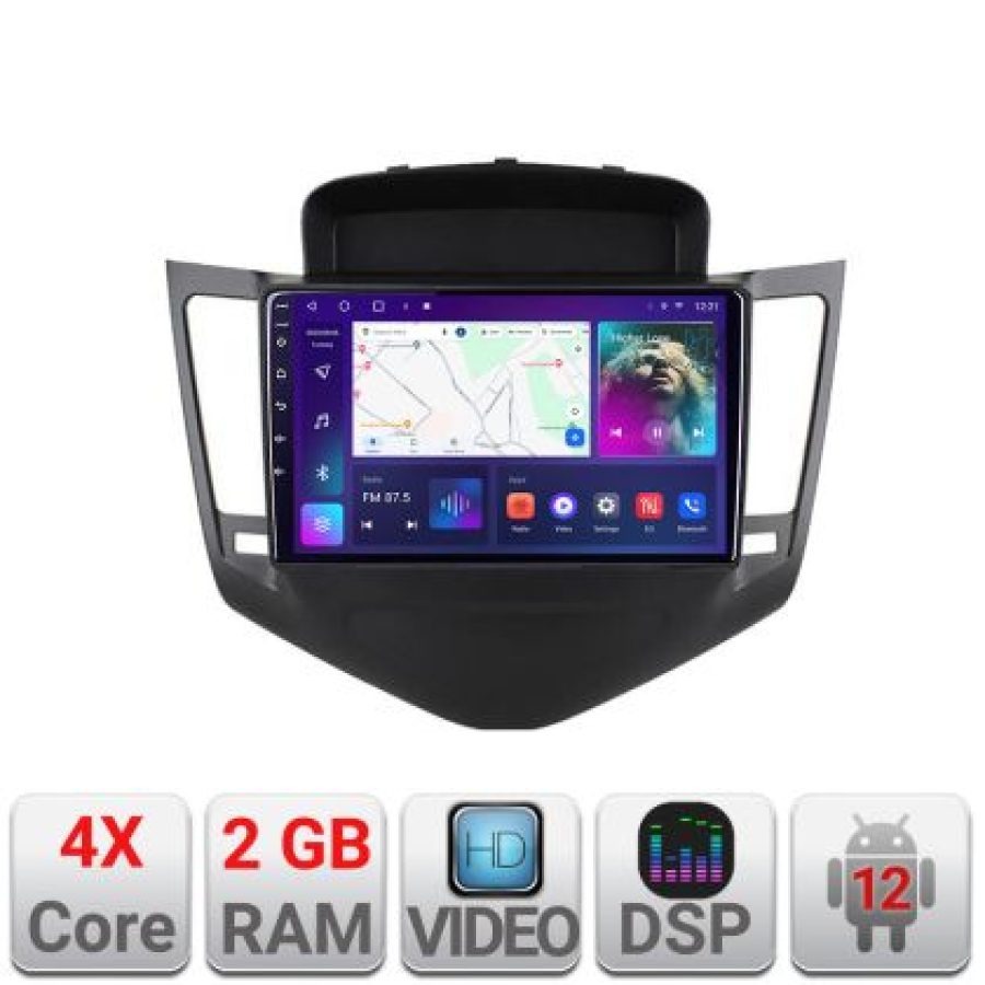Navigatie Chevrolet Cruze A-045  2+32 GB Android Waze USB Navigatie Internet Youtube Radio - imagine 4
