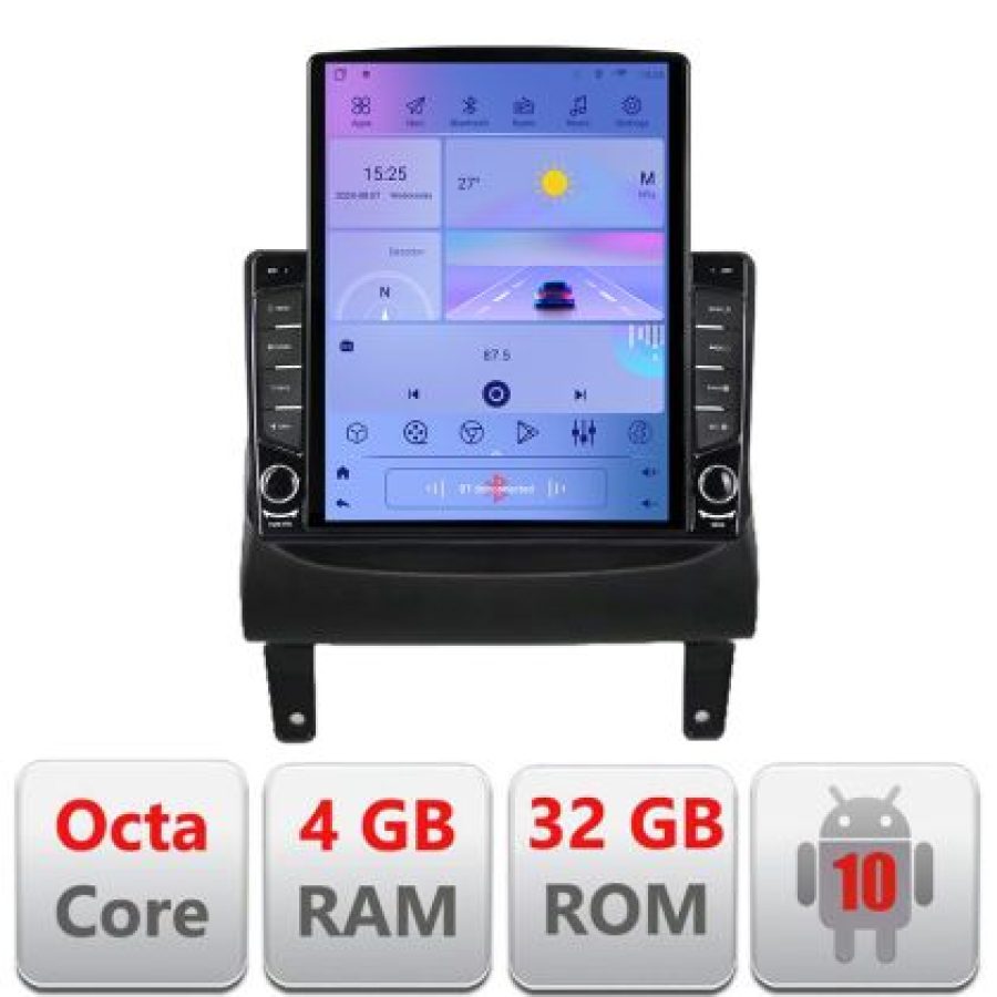 Navigatie Opel Meriva 2010-2017 Android radio gps internet Lenovo Octa Core 4+64 LTE KIT-meriva+EDT-E709 - imagine 5