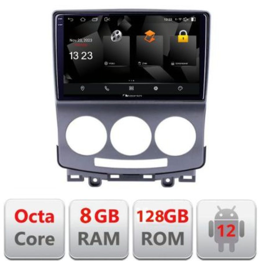Navigatie Mazda 5 2005-2010 5960Pro-MZ22 Android Octa Core Qualcomm 2K Qled 8+128 DTS DSP 360 4G Optical - imagine 3