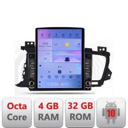 Navigatie Kia Optima 2011-2013 G-091 ecran tip TESLA 9.7" cu Android Radio Bluetooth Internet GPS WIFI 4+32GB DSP 4G O - imagine 5