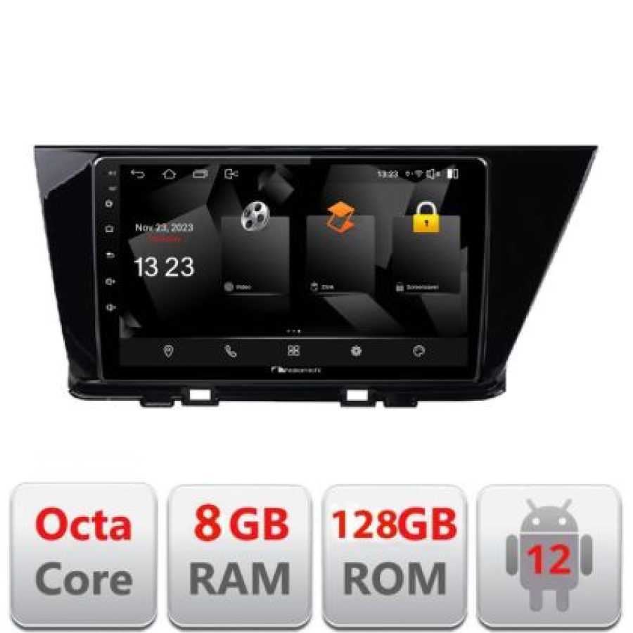 Navigatie Kia Niro 2017- Android radio gps internet quad core 8+128 carplay android auto - imagine 3