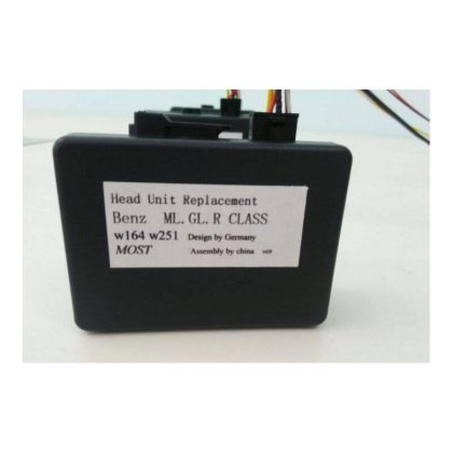 Modul adaptor amplificator audio fibra optica Mercedes Porsche - imagine 3
