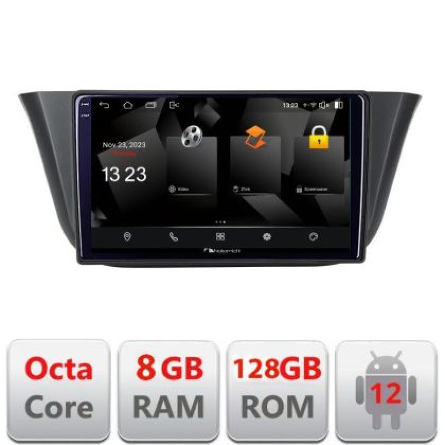 Navigatie Iveco Daily intre anii 2019- Android Octa Core Qualcomm 2K Qled 8+128 DTS DSP 360 4G Optical - imagine 3