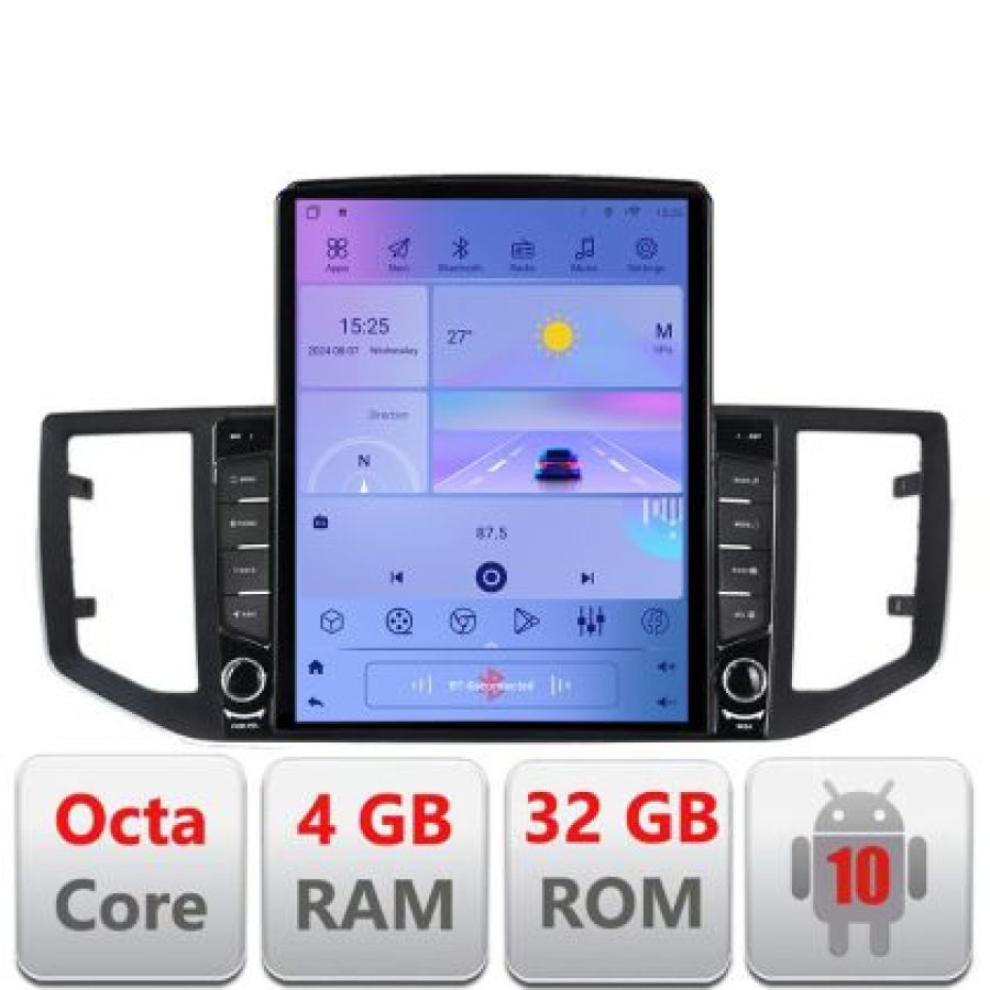 Navigatie vw crafter 2018- H-CRAFTER ecran tip TESLA 9.7" cu Android Radio Bluetooth Internet GPS WIFI 4+32GB DSP 4G O - imagine 5