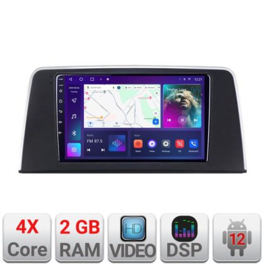 Navigatie BMW Seria 3 F30 2012-2016  2+32 GB Android Waze USB Navigatie Internet Youtube Radio Kit-f30-nbt+EDT-E209 - imagine 4