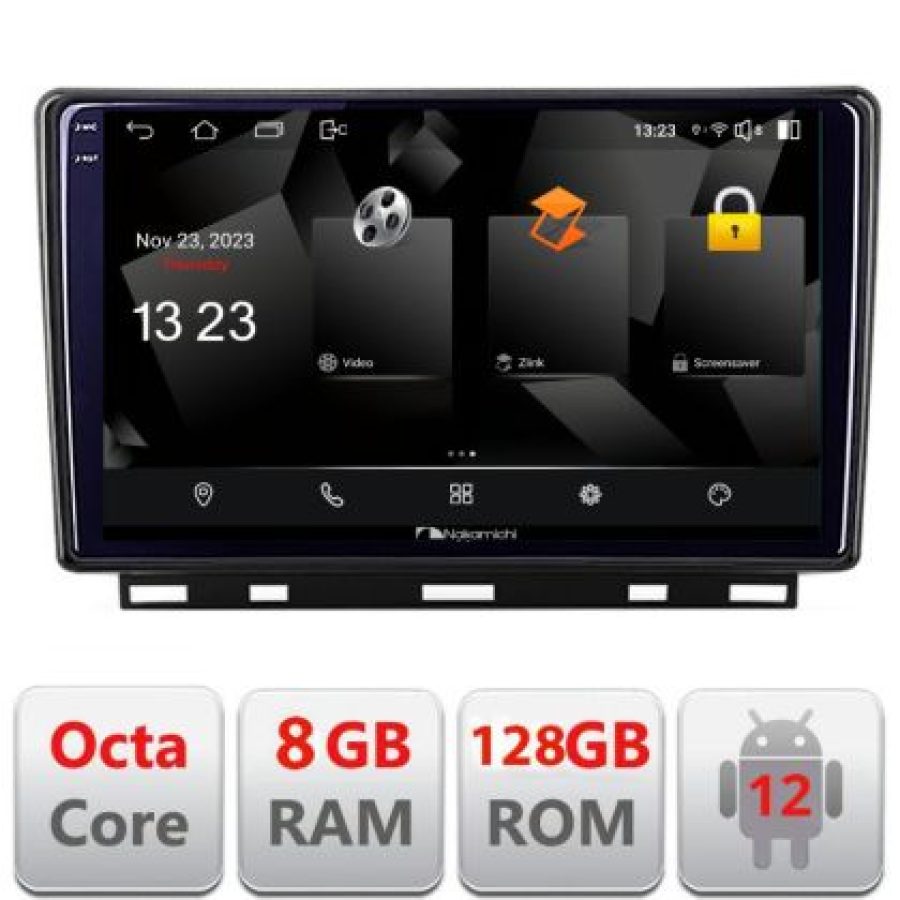 Navigatie Renault Clio 5 5960Pro-Clio5 Android Octa Core Qualcomm 2K Qled 8+128 DTS DSP 360 4G Optical - imagine 3