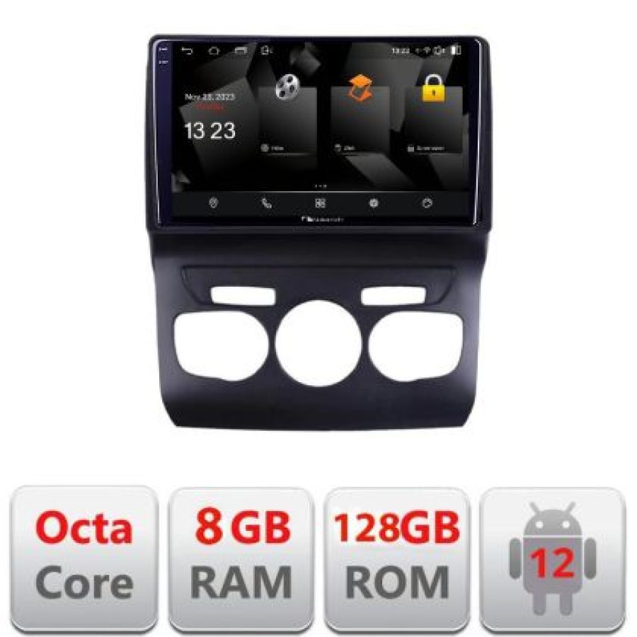 Navigatie Citroen C4 2011-2016 Quad Core 5960Pro-241 Android Octa Core Qualcomm 2K Qled 8+128 DTS DSP 360 4G Optical - imagine 3