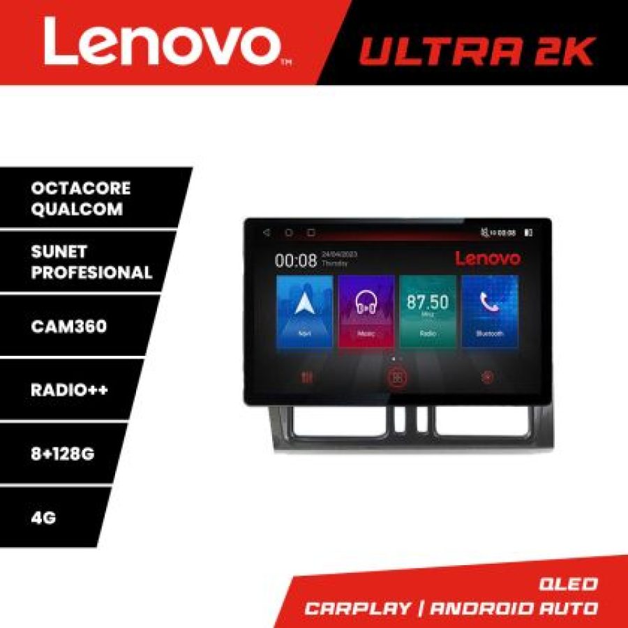 Navigatie dedicata Volvo XC60 N-272 Lenovo ecran 13" 2K 8+128 Android Waze USB Navigatie 4G 360 Toslink Youtube Radio KIT-272+E - imagine 4