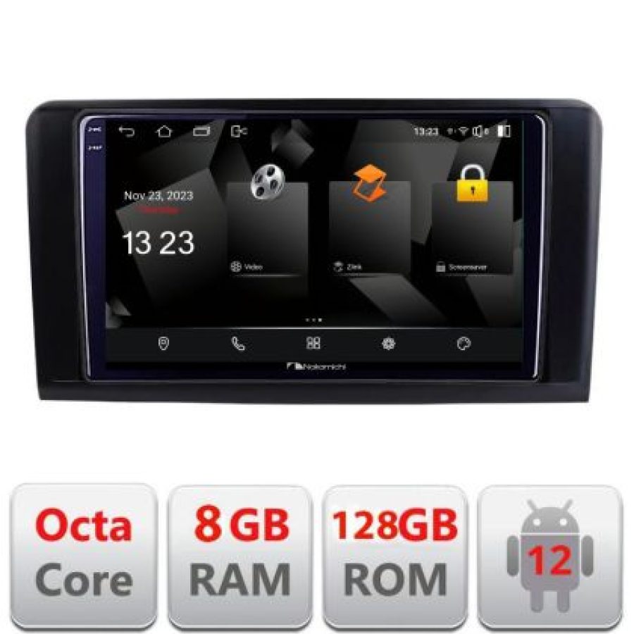 Navigatie Mercedes ML GL 5960Pro-213 Android Octa Core Qualcomm 2K Qled 8+128 DTS DSP 360 4G Optical - imagine 3