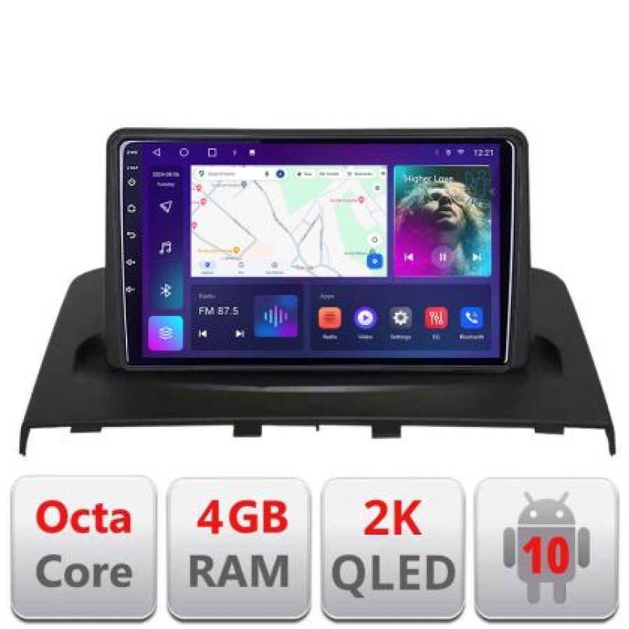 Navigatie Land Rover Freelander 2007-2015 Android Octa Core Ecran 2K QLED GPS 4G 4+32GB 360 KIT-freelander-up+EDT-E409-2K - imagine 4