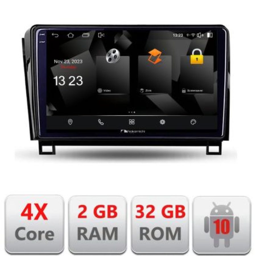 Navigatie Toyota Tundra 2007-2013 Android Ecran 720P Quad Core 2+32 carplay android auto - imagine 3