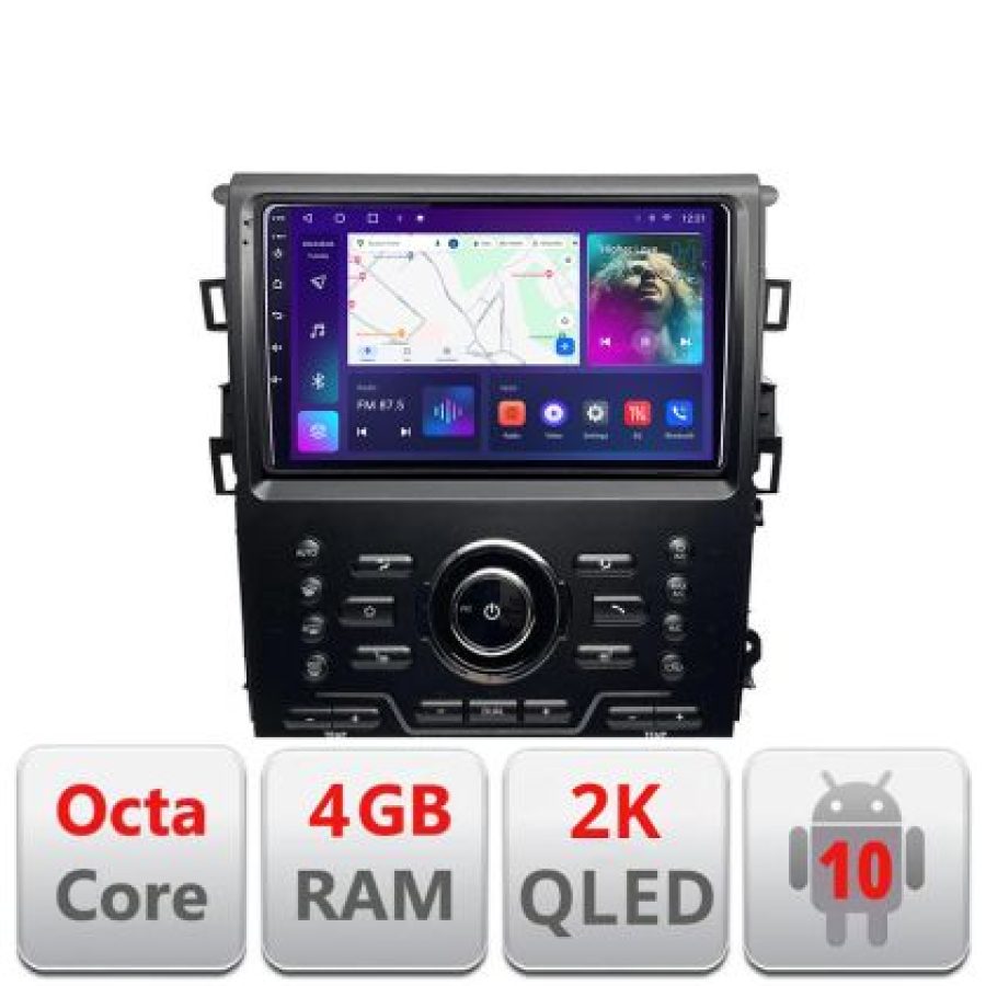 Navigatie Mondeo MK5 SYNC2 si SYNC 3 2015-2022 Android Octa Core Ecran 2K QLED GPS 4G 4+32GB 360 KIT-377-sync+EDT-E409-2K - imagine 6