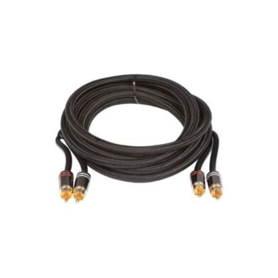 CABLU RCA HI-END , OFC  DE 5000 MM , INVELIT CU "PIELE DE SARPE" (TRESA) Audio System - imagine 3