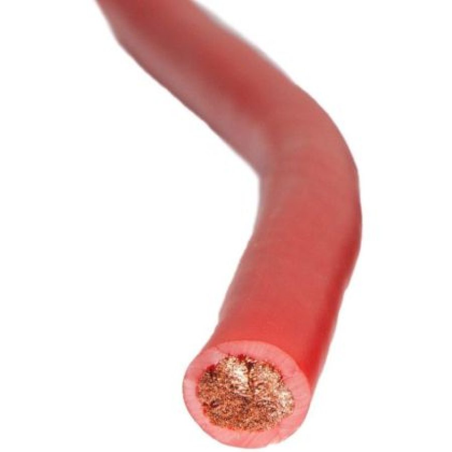 Cablu alimentare  25 mm²  Cablu de alimentare de înaltă performanță Cablu de alimentare de 25 mm² roșu,design "soft-touch" extr - imagine 4