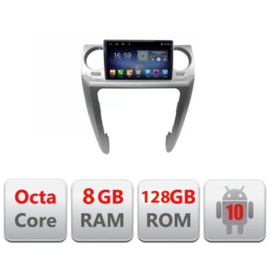 Navigatie Land Rover Discovery 3 2007-2015 Android radio gps internet Octa Core 8+128 LTE Kit-discovery3+EDT-E60 - imagine 3