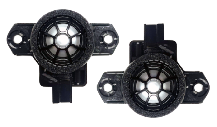 Kit tweetere Volvo S/V/XC 2016+ 40W cu cupolă din titan de 25 mm Tonuri excelente de înaltă frecvență Phoenix Gold ﻿ZDSV25T - imagine 4