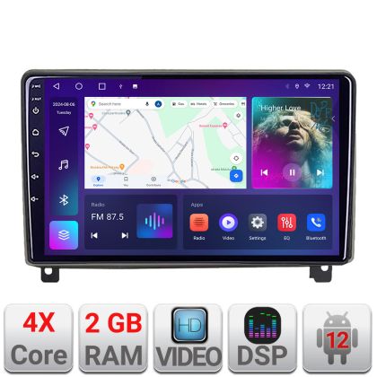 Navigatie Peugeot 407 2004-2011 2+32 GB Quad Core Android Waze USB Navigatie Internet Youtube Radio KIT-407+EDT-E209 - imagine 4