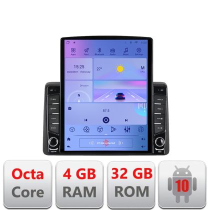 Navigatie DODGE RAM 2019- Tip Tesla Android radio gps internet 8core 4G 4+32 kit-RAM2019+EDT-E709 - imagine 5