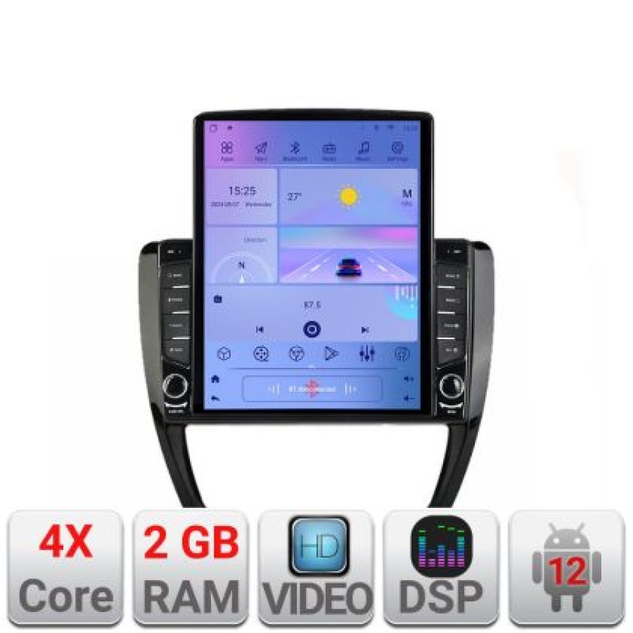 Navigatie VW Jetta 2011-2018 K-jetta-15 ecran tip TESLA 9.7" cu Android Radio Bluetooth Internet GPS WIFI 2+32 DSP Qua - imagine 5