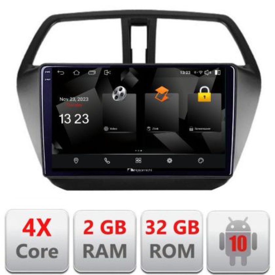 Navigatie Suzuki S-Cross Quad Core 5230-337 Android Ecran 720P Quad Core 2+32 carplay android auto - imagine 3