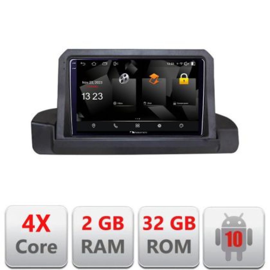 Navigatie BMW Seria 3 E90 fara ecran de fabrica Android Ecran 720P Quad Core 2+32 carplay android auto - imagine 3