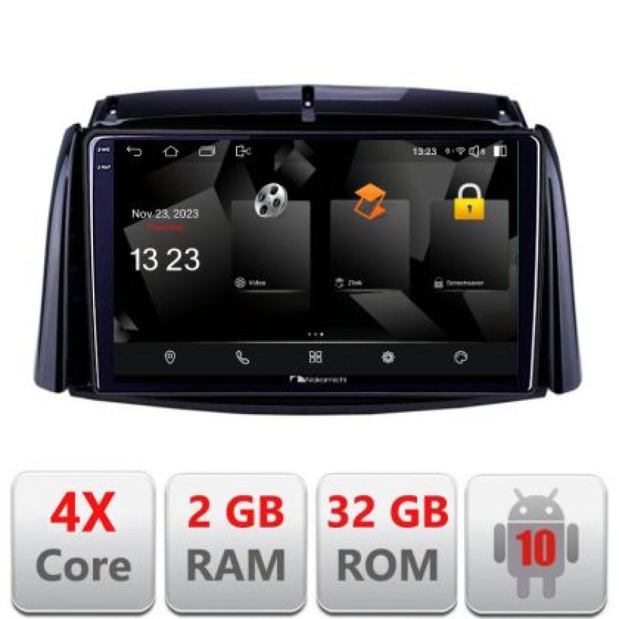 Navigatie Renault Koleos 2009-2016 5230-KOLEOS Android Ecran 720P Quad Core 2+32 carplay android auto - imagine 3