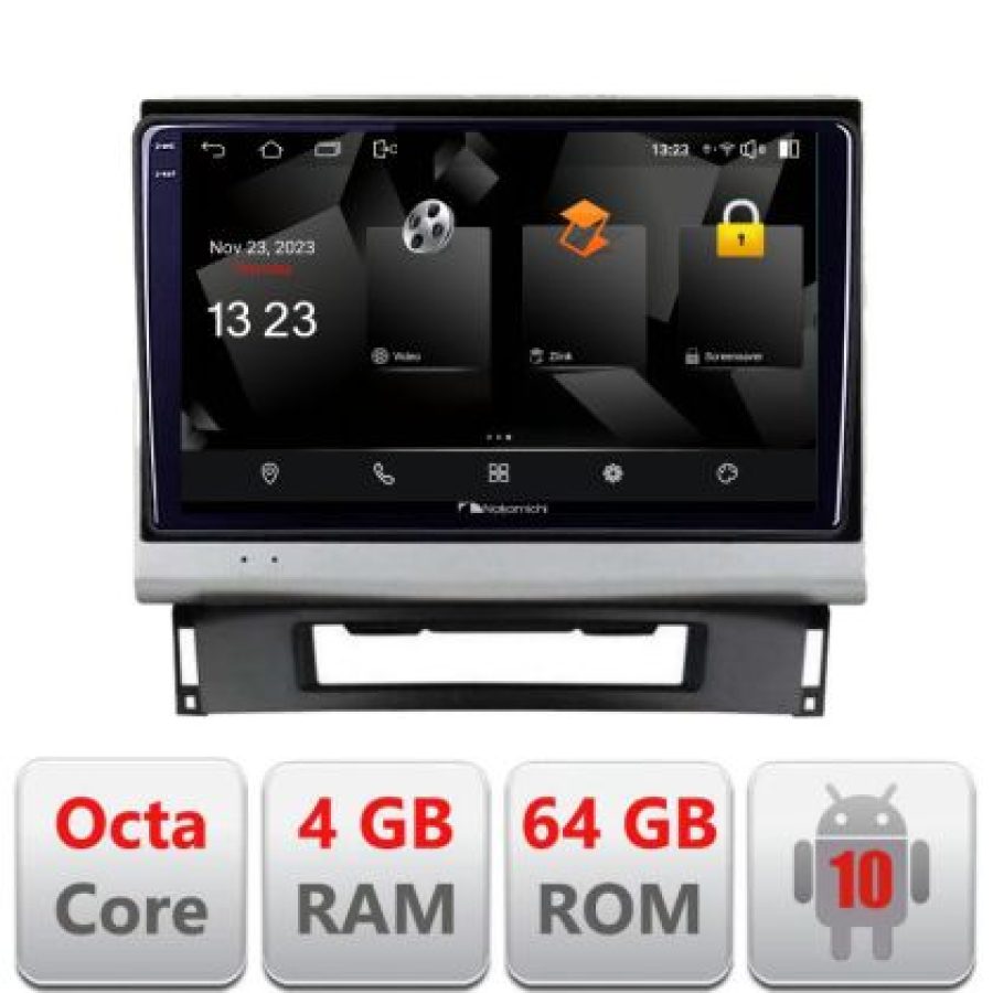 Navigatie Opel Astra J Quad Core 5510-072 Android Octa Core 720p 4+64 DSP 360 camera carplay android auto - imagine 3