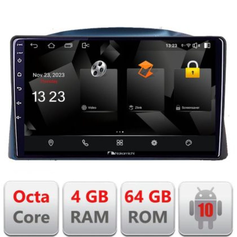 Navigatie Jeep Grand Cherokee 2004-2007 Android radio gps internet quad core 4+64 carplay android auto - imagine 3