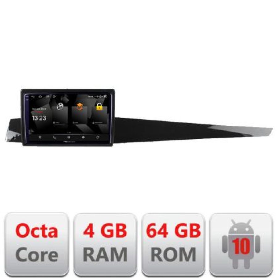 Navigatie Renault Laguna 3  Android Octa Core 720p 4+64 DSP 360 camera carplay android auto - imagine 3
