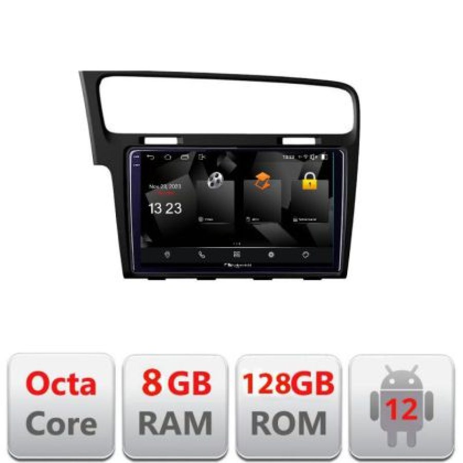 Navigatie VW Golf 7 5960Pro-491 Android Octa Core Qualcomm 2K Qled 8+128 DTS DSP 360 4G Optical - imagine 3