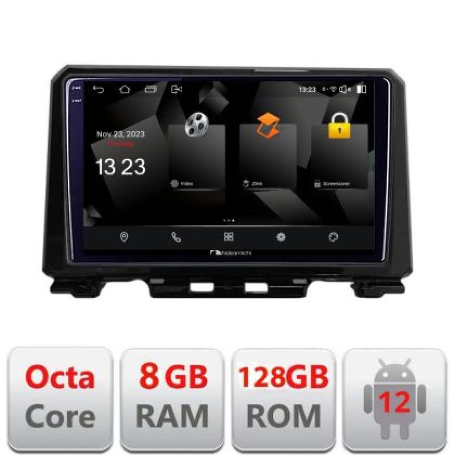 Navigatie Suzuki Jimny 2018- 5960Pro-JIMNY Android Octa Core Qualcomm 2K Qled 8+128 DTS DSP 360 4G Optical - imagine 3